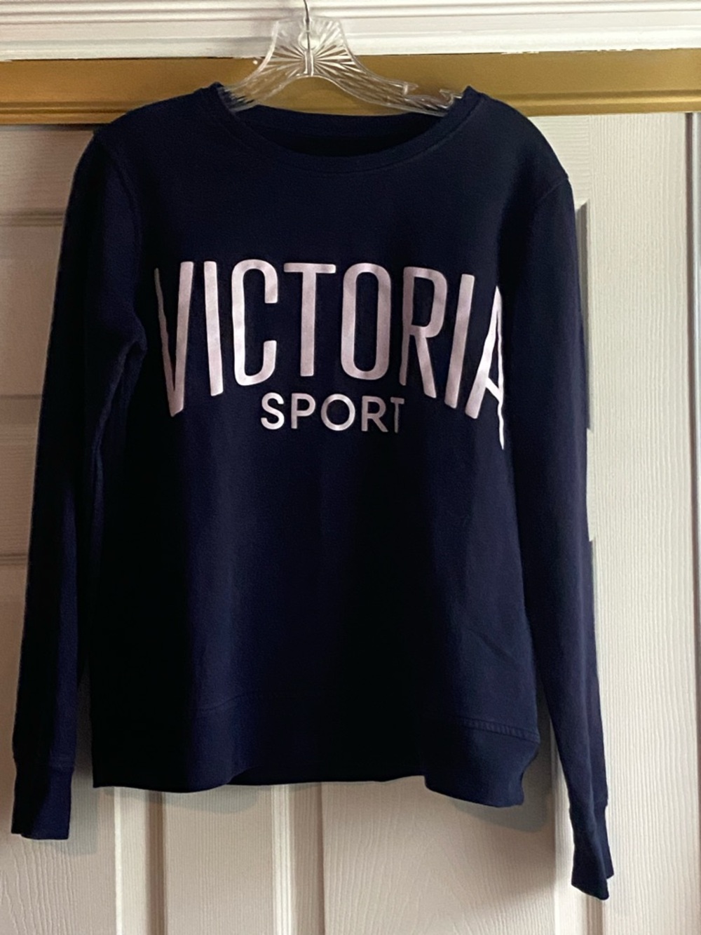 Victoria Secret Sport navy Women's Navy Crewneck Sweatshirt size small